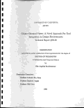 Cover page: Object-oriented views: a novel approach for tool integration in design environments (dissertation)