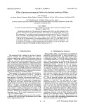 Cover page: Effect of pressure and magnetic field on the electrical resistivity of UBe13