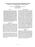 Cover page: Do Visual Attention and Perception Require Mutiple Reference Frames? Evidence from a Computational Model of Unilateral Neglect