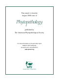 Cover page: Colonization of Resistant and Susceptible Lettuce Cultivars by a Green Fluorescent Protein-Tagged Isolate of Verticillium dahliae