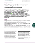 Cover page: High incidence of proliferative and membranous nephritis in SLE patients with low proteinuria in the Accelerating Medicines Partnership.