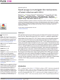 Cover page: Novel assays to investigate the mechanisms of latent infection with HIV-2