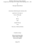 Cover page: The Politics of Disaster in a Colony of Citizens: Compatriotism, Citizenship, and Catastrophe in French Martinique (1870 - 1902)