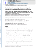 Cover page: Youll feel better in the morning: slow wave activity and overnight mood regulation in interepisode bipolar disorder.