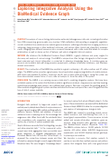 Cover page: Exploring Integrative Analysis Using the BioMedical Evidence Graph