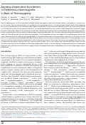 Cover page: Ancestry-Dependent Enrichment of Deleterious Homozygotes in Runs of Homozygosity