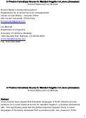 Cover page: A privative derivational source for standard negation in Lokono (Arawakan)