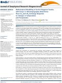 Cover page: Mathematical Modelling of Arctic Polygonal Tundra with Ecosys: 2. Microtopography Determines How CO2 and CH4 Exchange Responds to Changes in Temperature and Precipitation