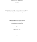 Cover page: Part I: Uniform estimates for operators involving polynomial curves. Part II: Decoupling estimates for fractal and product sets.