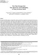 Cover page: The Pale Orange Dot: The Spectrum and Habitability of Hazy Archean Earth