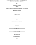 Cover page: Improving Named Entity Recognition in Spoken Dialog Systems by Context and Speech Pattern Modeling