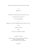 Cover page: Incipient Anomaly Detection with Ensemble Learning