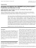 Cover page: Knowledge and Attitudes about HIV/AIDS among Homoeopathic Practitioners and Educators in India