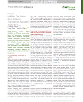 Cover page: tsRNAs: The Swiss Army Knife for Translational Regulation