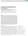 Cover page: The Influence of Microaffirmations on Undergraduate Persistence in Science Career Pathways