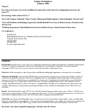 Cover page: Prevalence of osteoma cutis in the maxillofacial region and classification of its radiographic pattern in cone beam CT