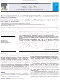 Cover page: The correlation between TG vs remnant lipoproteins in the fasting and postprandial plasma of 23 volunteers