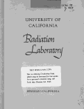 Cover page: Spectral Lines of Curium from 3100 A to 4200 A