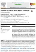 Cover page: Assessing multimodal optical imaging of perfusion in burn wounds