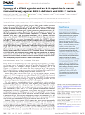 Cover page: Synergy of a STING agonist and an IL-2 superkine in cancer immunotherapy against MHC I-deficient and MHC I+ tumors.