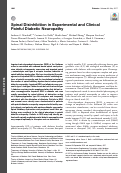 Cover page: Spinal Disinhibition in Experimental and Clinical Painful Diabetic Neuropathy