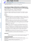 Cover page: Cystic fibrosis patients of minority race and ethnicity less likely eligible for CFTR modulators based on CFTR genotype