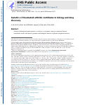 Cover page: Genetics of rheumatoid arthritis contributes to biology and drug discovery.