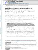 Cover page: Enteric dysbiosis and fecal calprotectin expression in premature infants