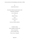 Cover page: Variation in Penile and Clitoral Morphology in Four Species of Moles