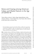 Cover page: COVID-19, Intersectionality, and Health Equity for Indigenous Peoples with Lived Experience of Disability