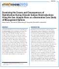 Cover page: Examining the Causes and Consequences of Hybridization During Chinook Salmon Reintroductions: Using the San Joaquin River as a Restoration Case Study of Management Options