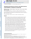 Cover page: Motivational interviewing and culture for urban Native American youth (MICUNAY): A randomized controlled trial.