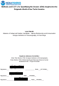 Cover page of Methods and S.O.P.s for Quantifying the Unseen: eDNA Insights into the Enigmatic World of Sea Turtle Genetics
