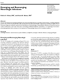 Cover page: Emerging and Reemerging Neurologic Infections