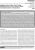 Cover page: Finding the Sweet Spot: Fine-Tuning DBS Parameters to Cure Seizures While Avoiding Psychiatric Complications