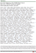 Cover page: Fine-scale mapping of the FGFR2 breast cancer risk locus: putative functional variants differentially bind FOXA1 and E2F1.