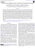 Cover page: Deep Generative Modeling of Periodic Variable Stars Using Physical Parameters