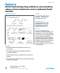 Cover page: SIC50: Determining drug inhibitory concentrations using a vision transformer and an optimized Sobel operator