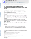 Cover page: The impact of long-term moderate and heavy alcohol consumption on incident atherosclerosis among persons living with HIV