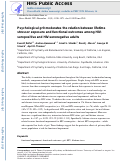 Cover page: Psychological grit moderates the relation between lifetime stressor exposure and functional outcomes among HIV‐seropositive and HIV‐seronegative adults