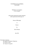 Cover page: The Rhetoric of Corruption in Late Antiquity