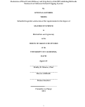 Cover page: Evaluation of Weed Control Efficacy and Crop Safety of the PPO-inhibiting Herbicide Tiafenacil in California Orchard Cropping Systems