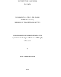 Cover page: Centering the Voice of Black Male Students On Effective Teaching: Implications for Research, Practice, and Policy