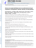 Cover page: Factors Associated with Water Service Continuity for the Rural Populations of Bangladesh, Pakistan, Ethiopia, and Mozambique.