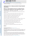 Cover page: Predicting HLA class II antigen presentation through integrated deep learning