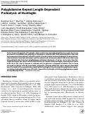 Cover page: Polyglutamine Repeat Length-Dependent Proteolysis of Huntingtin