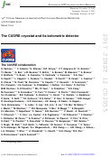 Cover page: The CUORE cryostat and its bolometric detector