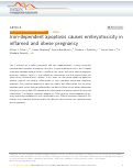 Cover page: Iron-dependent apoptosis causes embryotoxicity in inflamed and obese pregnancy