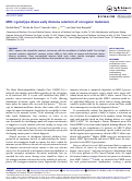 Cover page: MHC-I genotype drives early immune selection of oncogenic mutations