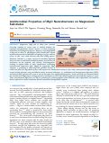 Cover page: Antimicrobial Properties of MgO Nanostructures on Magnesium Substrates